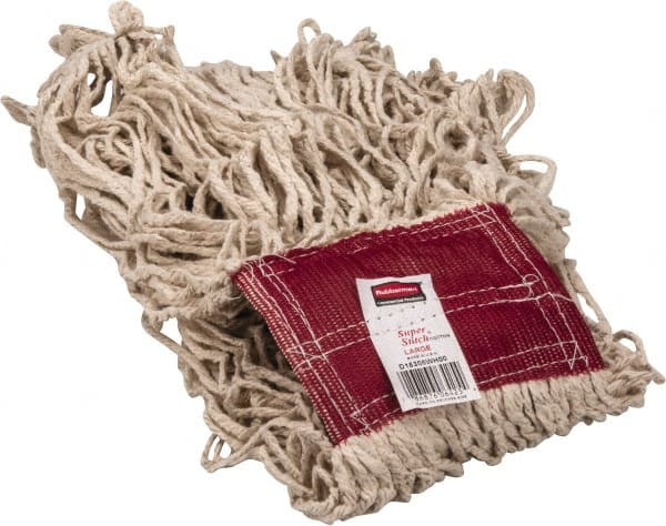 Wet Mop Loop: Side Loading, Large, White Mop, Cotton MPN:FGD15306WH00