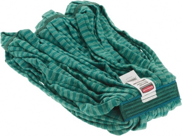 Wet Mop Pad: Quick Change, Large, Green Mop, Microfiber MPN:FGT81306GR00