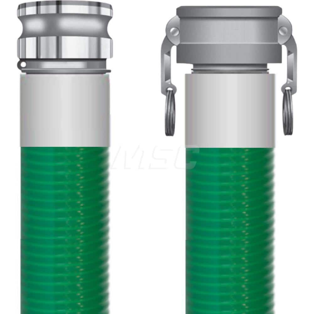 Liquid Suction & Discharge Hose, Inside Diameter (Inch): 1-1/2 , Outside Diameter (Decimal Inch): 1.8400 , Material: PVC , Working Pressure (psi): 90.000  MPN:GPVC-15X15-CEAL