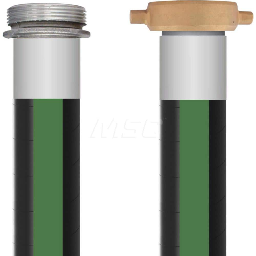 Liquid Suction & Discharge Hose, Inside Diameter (Inch): 1-1/2 , Outside Diameter (Inch): 2 , Material: Rubber , Working Pressure (psi): 150.000  MPN:RWS-15X10-PLA