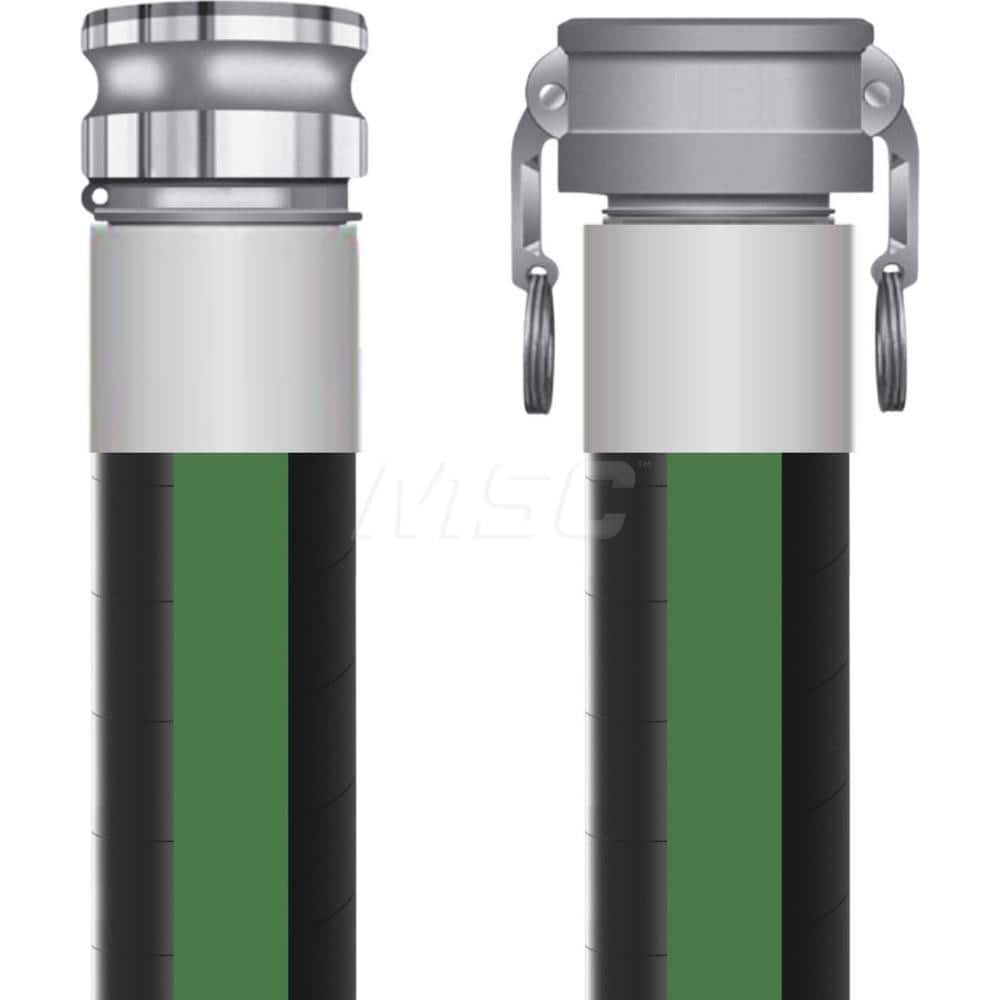 Liquid Suction & Discharge Hose, Inside Diameter (Inch): 1-1/2 , Outside Diameter (Inch): 2 , Material: Rubber , Working Pressure (psi): 150.000  MPN:RWS-1.5X15-CEAL