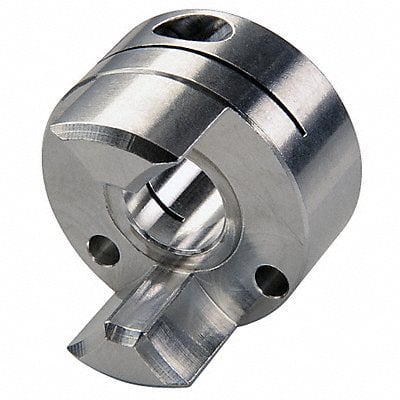 Curved Jaw Coupling Hub 3mm Aluminum MPN:MJC15-3-A