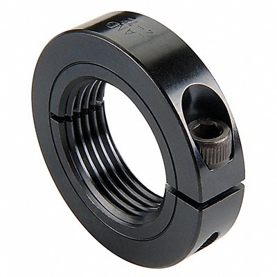 Shaft Collar Threaded 1Pc 1-1/2-12 In St MPN:TCL-24-12-F