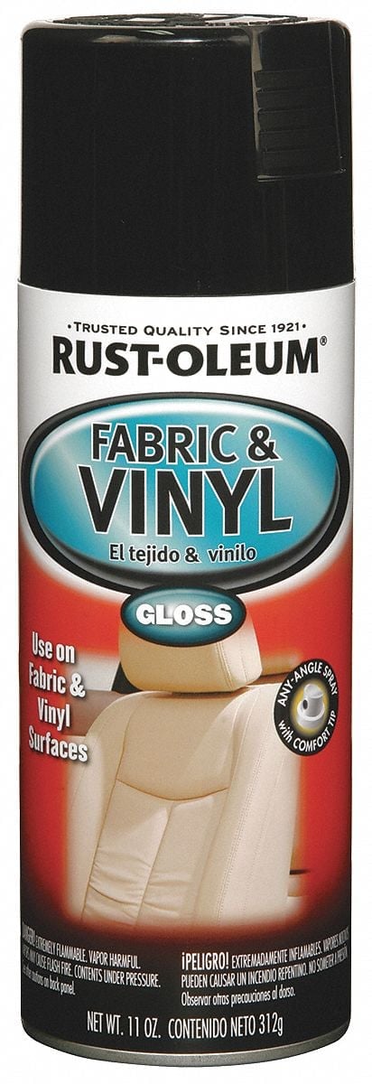 Fabric  Vinyl Paint GlossBlack 11 oz MPN:248918