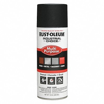 Spray Paint Black 12 oz. MPN:1678830