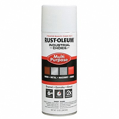 Spray Paint White Gloss 12 oz MPN:1692830V