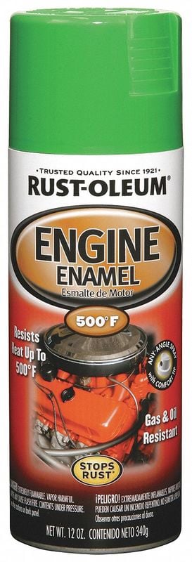 Engine Enamel Grabber Green 12 oz Spray MPN:248951