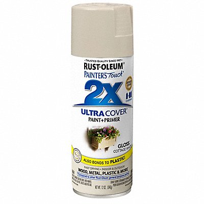 Spray Paint Gloss Cottage White MPN:249099