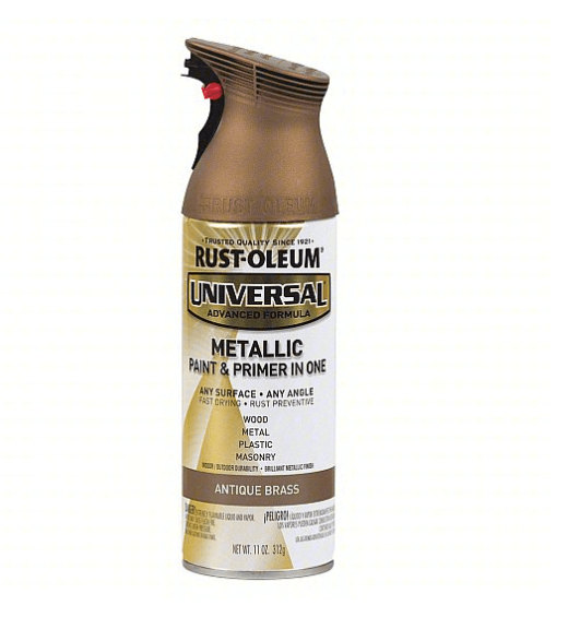 Spray Paint Antique Brass Gloss 11 oz. MPN:260728