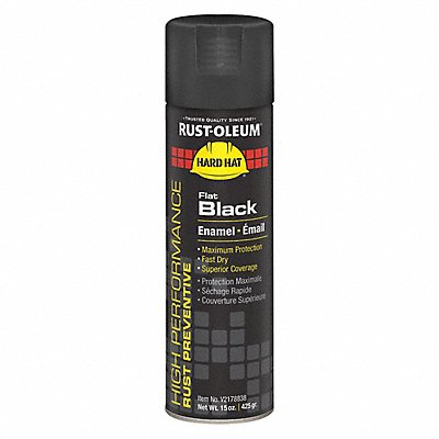 Rust Preventative Spray Paint Black 15oz MPN:V2178838