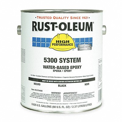 Epoxy Paint Base 5300 Black 1 gal Can MPN:5379408