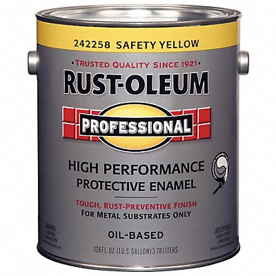 Alkyd EnamelSafeYellowGloss 1gal MPN:242258