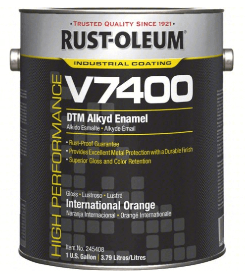 H7157 V7400 Alkyd Enml International Orange 1g MPN:245408