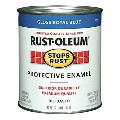 Enamel Paint Royal Blue Solvent MPN:7727502