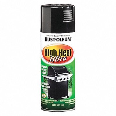 High Heat Spray Ultra Enamel Black MPN:241169