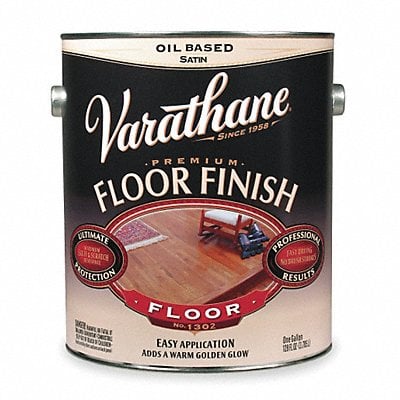 Floor Finish Crystal Clear Satin 1 gal. MPN:130231