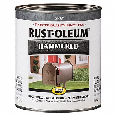 Paint Hammerd Gray Interior/Exterior 1QT MPN:7214502