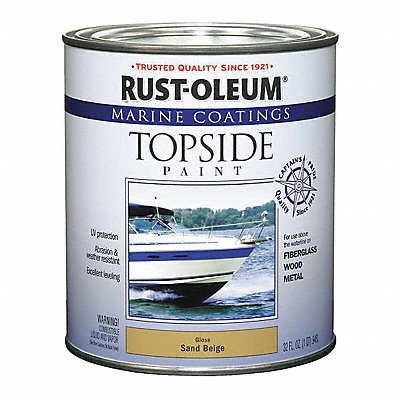 Marine Coating 1 qt Sand Beige Alkyd MPN:207003