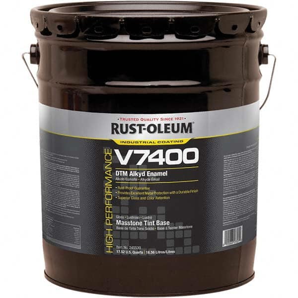 Industrial Enamel Paint: 50 gal, Gloss, Masstone MPN:245530