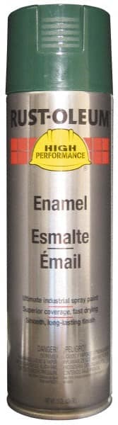 Enamel Spray Paint: Dark Green, Gloss, 15 oz MPN:V2137838