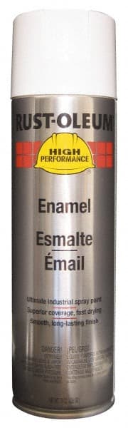 Enamel Spray Paint: Fleet White, Gloss, 15 oz MPN:V2196838