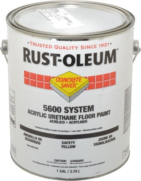 Protective Coating: 1 gal Can, Satin Finish, Yellow MPN:251286