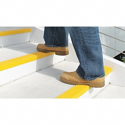 Stair Nosing Ylw 48inW Plstic/Fiberglass MPN:271820