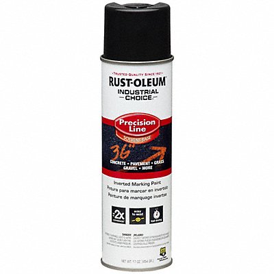 Precision Line Marking Paint 20 oz Black MPN:1675838V