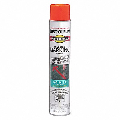 Marking Paint 26oz Fluorescent RedOrange MPN:350994