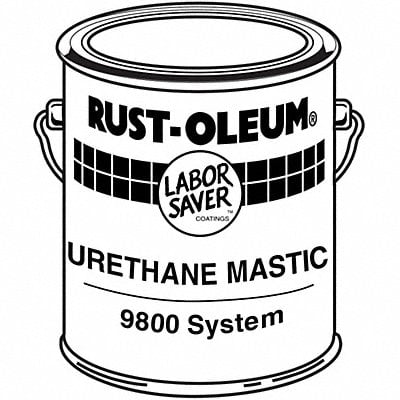 Urethane Mastic Coating Aluminum 1 gal MPN:9815419