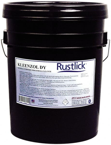 RUSTLICK KLEENZOL DY 5 GAL PAIL MPN:76052