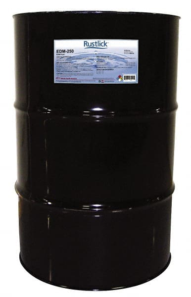 RUSTLICK EDM-250 SUPERIOR DIELECTRIC FLUID 55 GAL DRUM MPN:72550