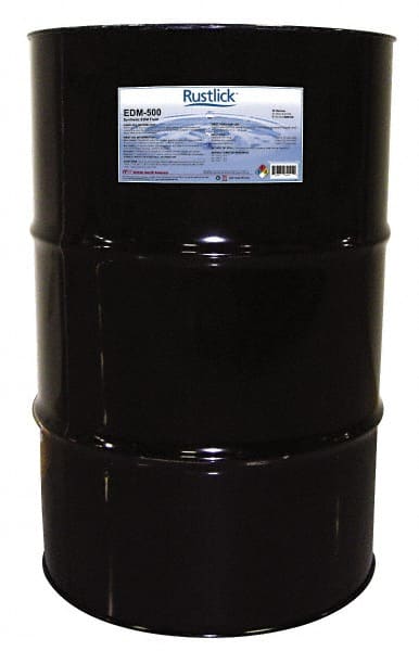 RUSTLICK EDM-500 PREMIUM SYNTHETIC DIELECTRIC FLUID 55 GAL DRUM MPN:72555