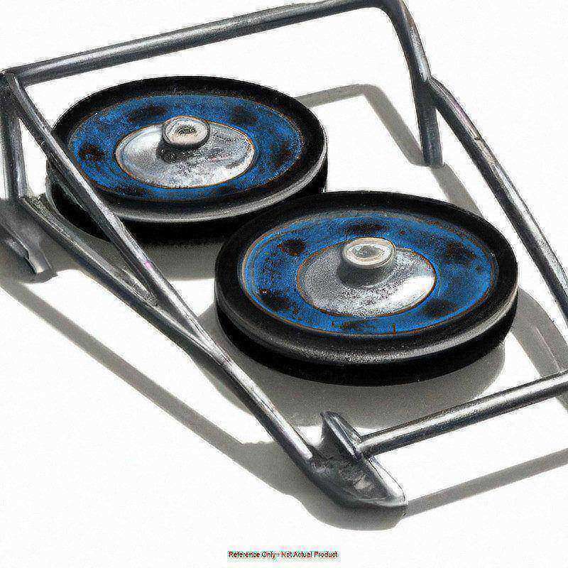 Plate Caster 8 Wheel Dia MPN:48-GTB-0820-S