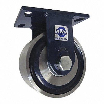 Kingpinless Plate Caster Rigid 6000 lb. MPN:75-FSR-0630-R