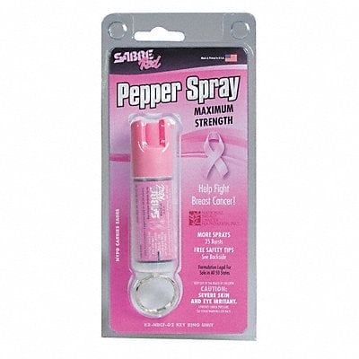 Pepper Spray Key Ring Pink MPN:KR-NBCF-02