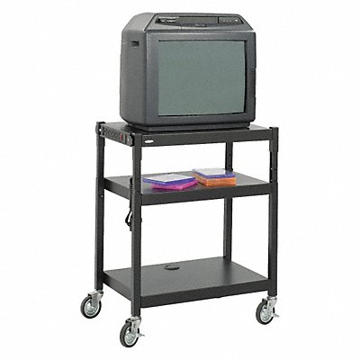 Steel Adjustable Height Cart MPN:8932BL