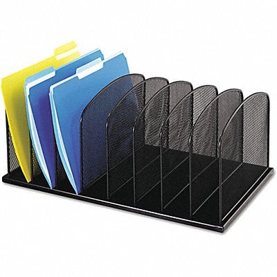 Organizer Vertical 8 Sections Black MPN:3253BL