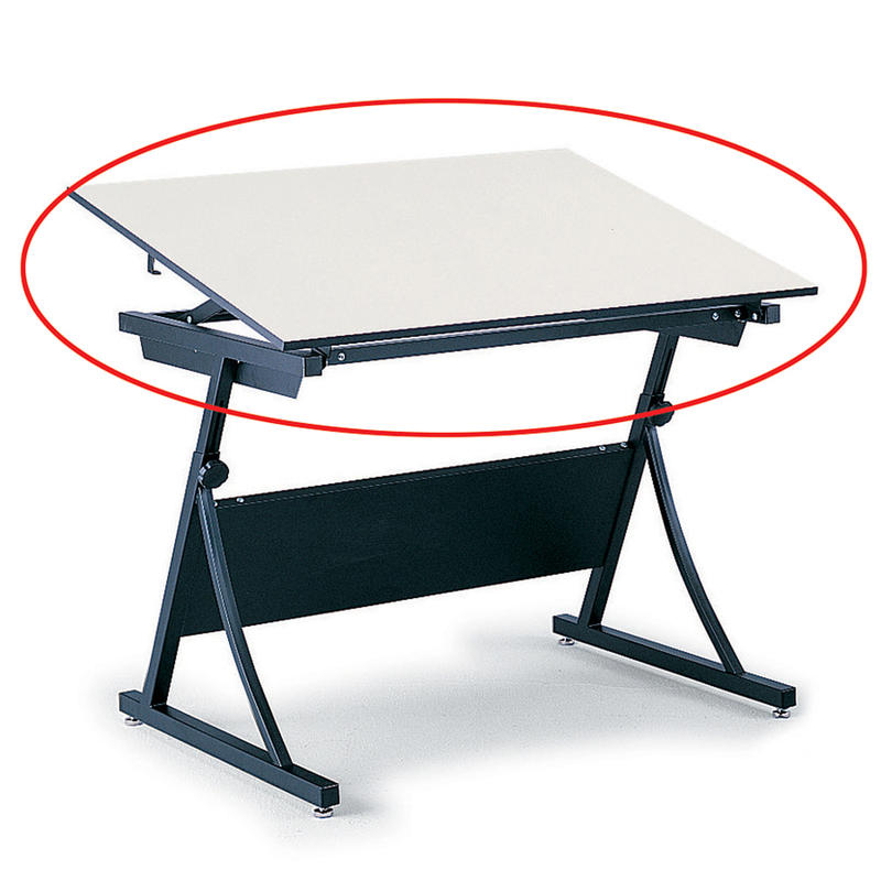 Safco Planmaster Drafting Table Top, 3/4inH x 60inW x 37 1/2inD, White MPN:3948