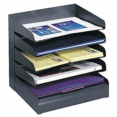 Letter Tray/File Holder 5 Comp MPN:3127BL