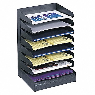 Letter Tray/File Holder 8 Comp MPN:3129BL