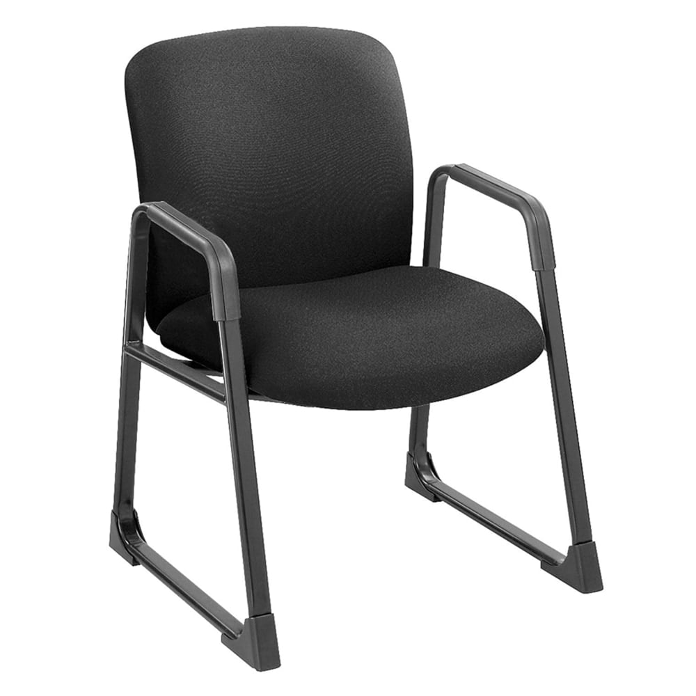 Safco Uber Fabric Guest Chair, Black MPN:3492BL