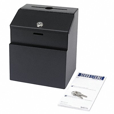 Suggestion Box Steel Black MPN:4232BL