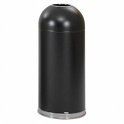 Trash Can Round 15 gal Black MPN:9639BL