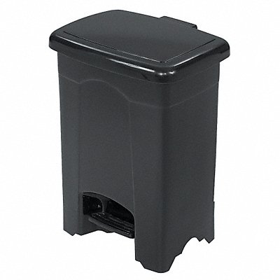 Wastebasket Rectangular 4 gal Black MPN:9710BL