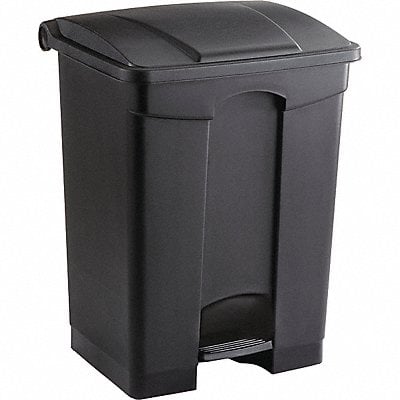 Trash Can Rectangular 17 gal Black MPN:9922BL