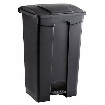 Trash Can Rectangular 23 gal Black MPN:9923BL