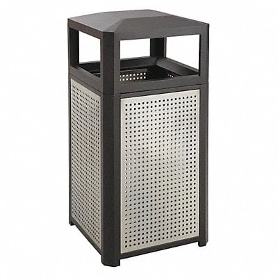 Waste Receptacle 38 gal Black MPN:9934BL