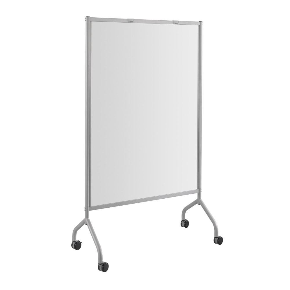 Safco Impromptu Full Magnetic Dry-Erase Whiteboard Screen, 42in x 72in, Steel Frame With Gray Finish MPN:8511GR