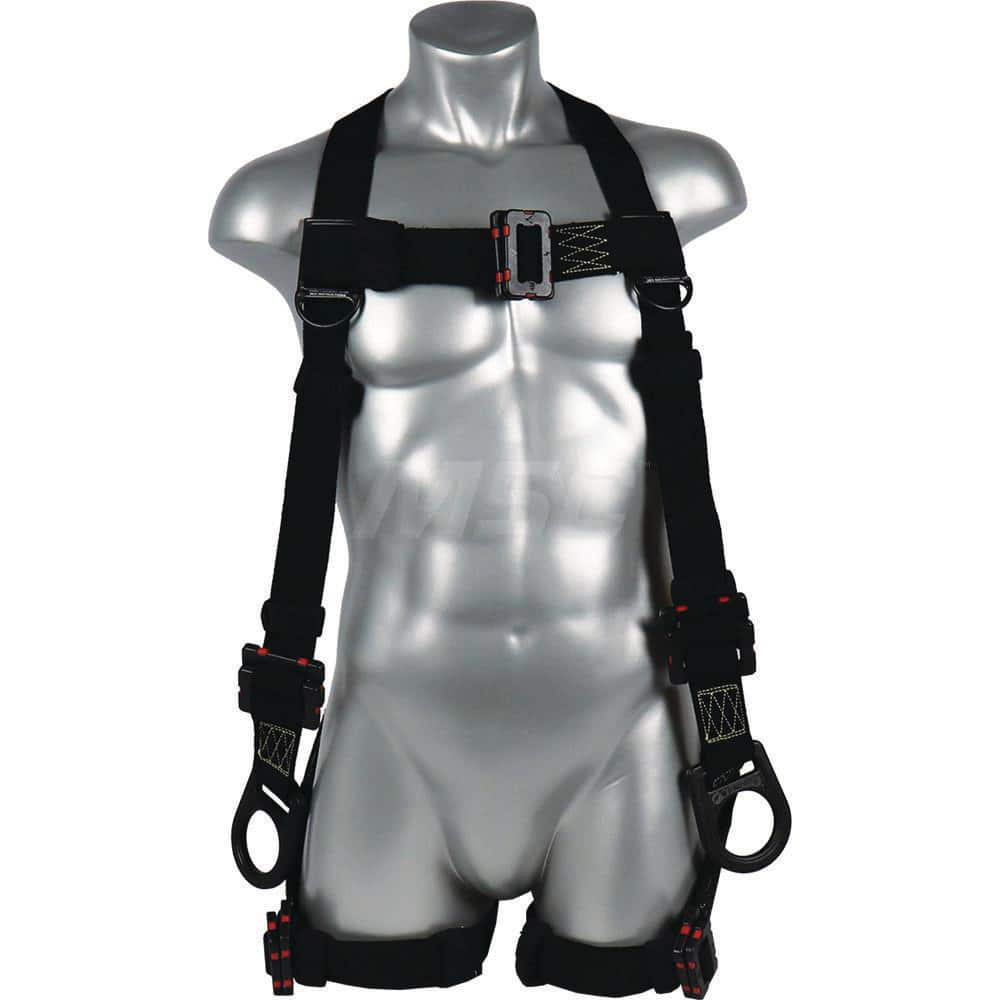 Fall Protection Harnesses: 310 lb, Arc Flash & Flame-Resistant Style, Size Universal, For Welder, Back & Side MPN:FAP15507 (D)-SK